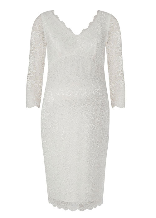 Umstands-Hochzeitskleid CHLOE kurz