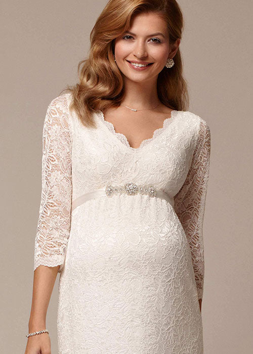 Umstands-Hochzeitskleid CHLOE kurz