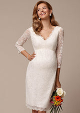 Umstands-Hochzeitskleid CHLOE kurz