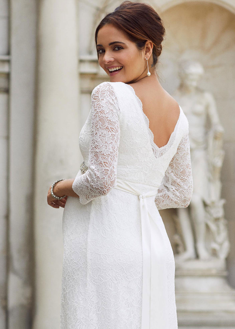 Umstands-Hochzeitskleid CHLOE lang