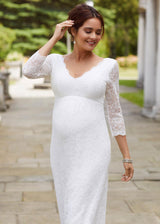Umstands-Hochzeitskleid CHLOE lang