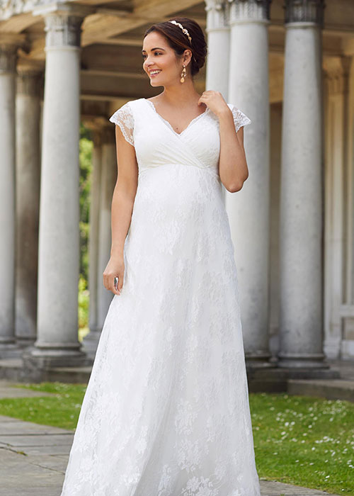 Umstands-Hochzeitskleid EDEN lang