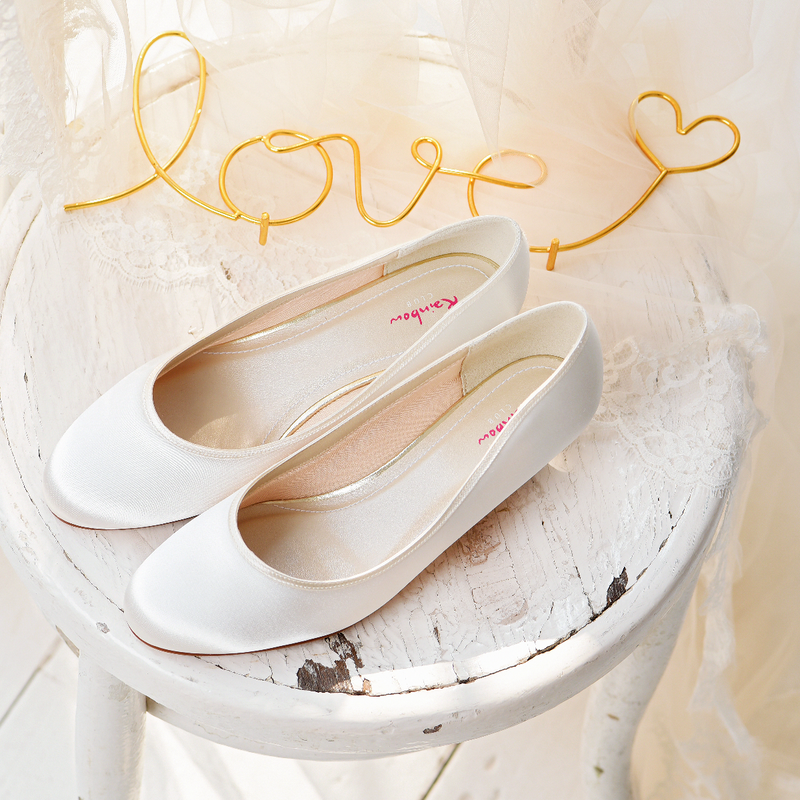 Rainbow Brautschuhe Paula (4.5cm) 401944