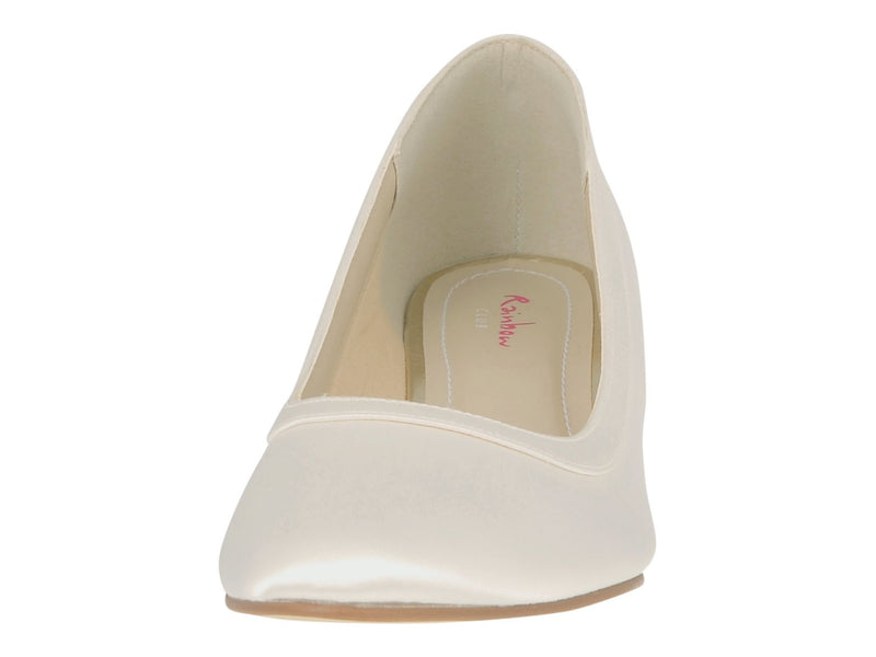 Brautschuhe aus Satin mit 5cm Absatz