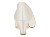 Brautschuhe aus Satin mit 5cm Absatz