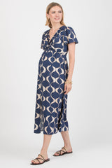 Umstandskleid Raya blau