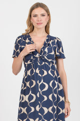 Umstandskleid Raya blau