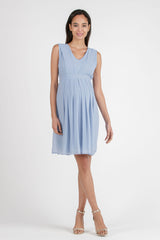 Umstands-/Stillkleid SABRINA hellblau