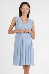 Umstands-/Stillkleid SABRINA hellblau