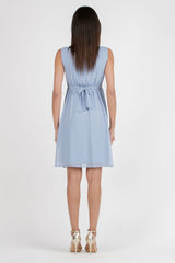 Umstands-/Stillkleid SABRINA hellblau