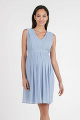 Umstands-/Stillkleid SABRINA hellblau