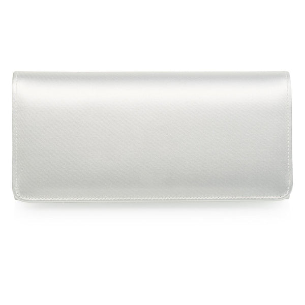 Brauttasche aus Satin Vorderansich