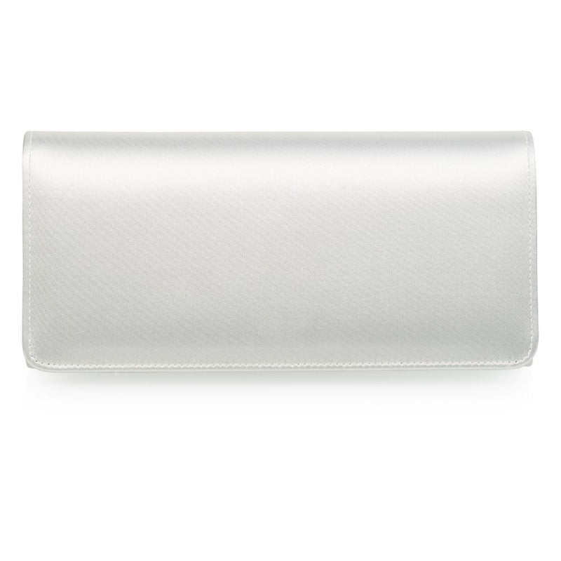 Brauttasche aus Satin Vorderansich