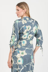 Satin-Umstandskleid Viola