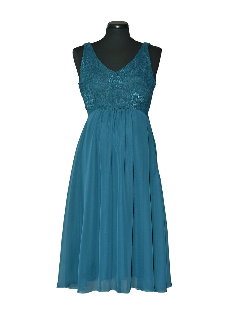 Umstands-Kleid Vivien Grün