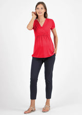 Umstands- & Stilloberteil MARGHERITA coral